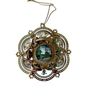 2005 White House Christmas Ornament , Commerizing‎ James A Garfield - New